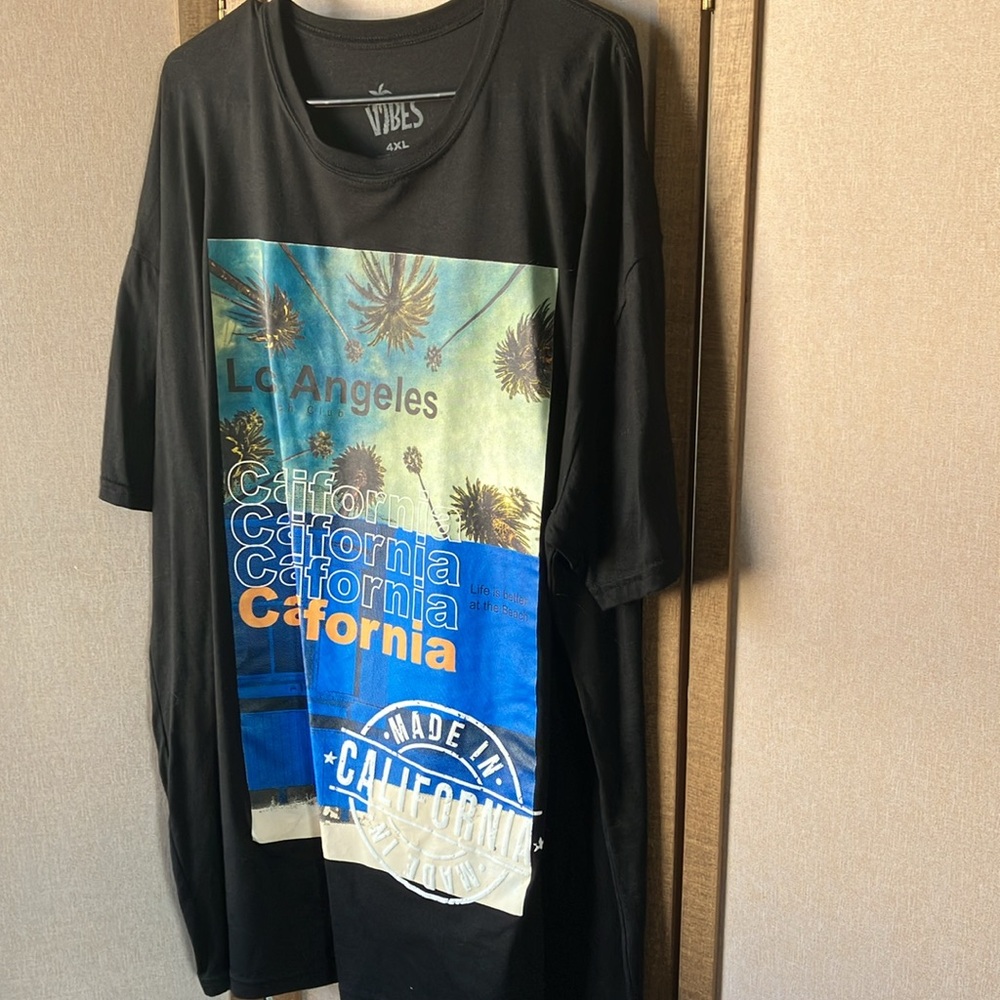 FINAL MARKDOWN Vibes California tee 4XL